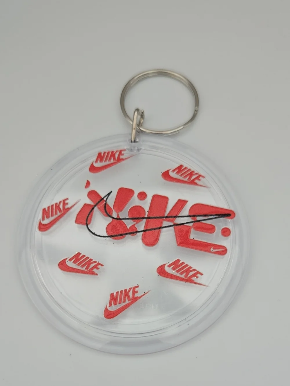 Nike Clear Acrylic Keychain